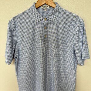 ⛳️ Peter Millar Summer Comfort Golf Polo - Print - Size M